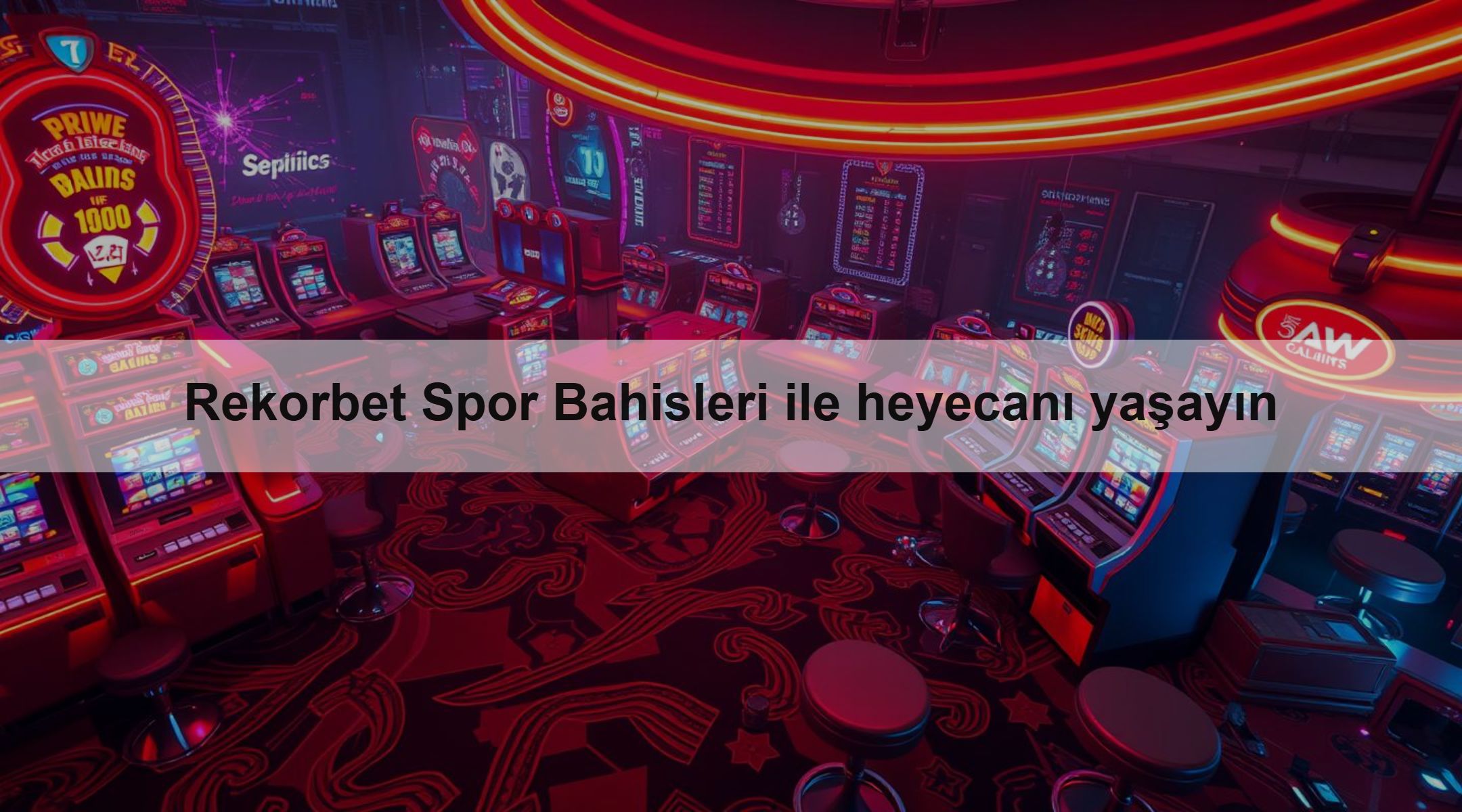 Rekorbet Spor Bahisleri ile heyecanı yaşayın