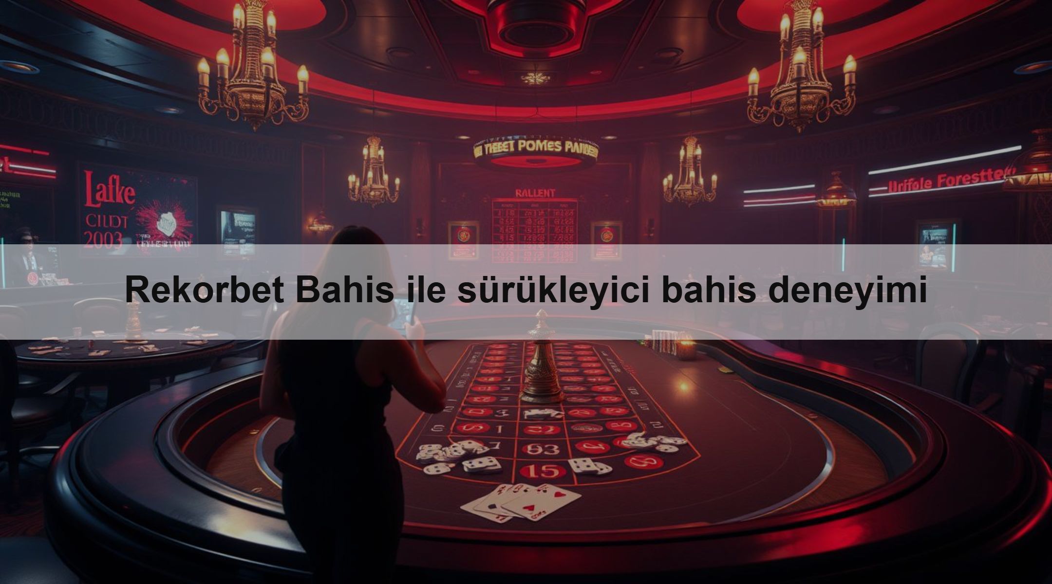 Rekorbet Bahis ile sürükleyici bahis deneyimi