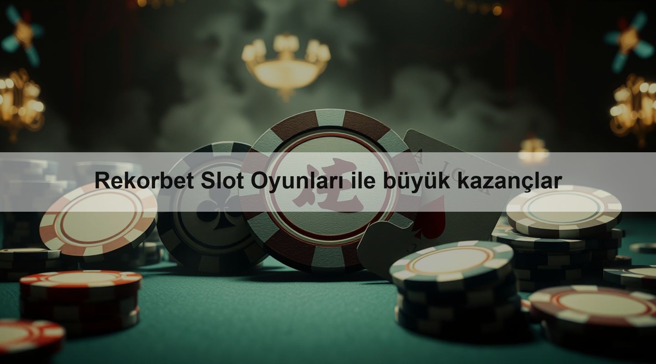 Rekorbet Slot Oyunları ile büyük kazançlar