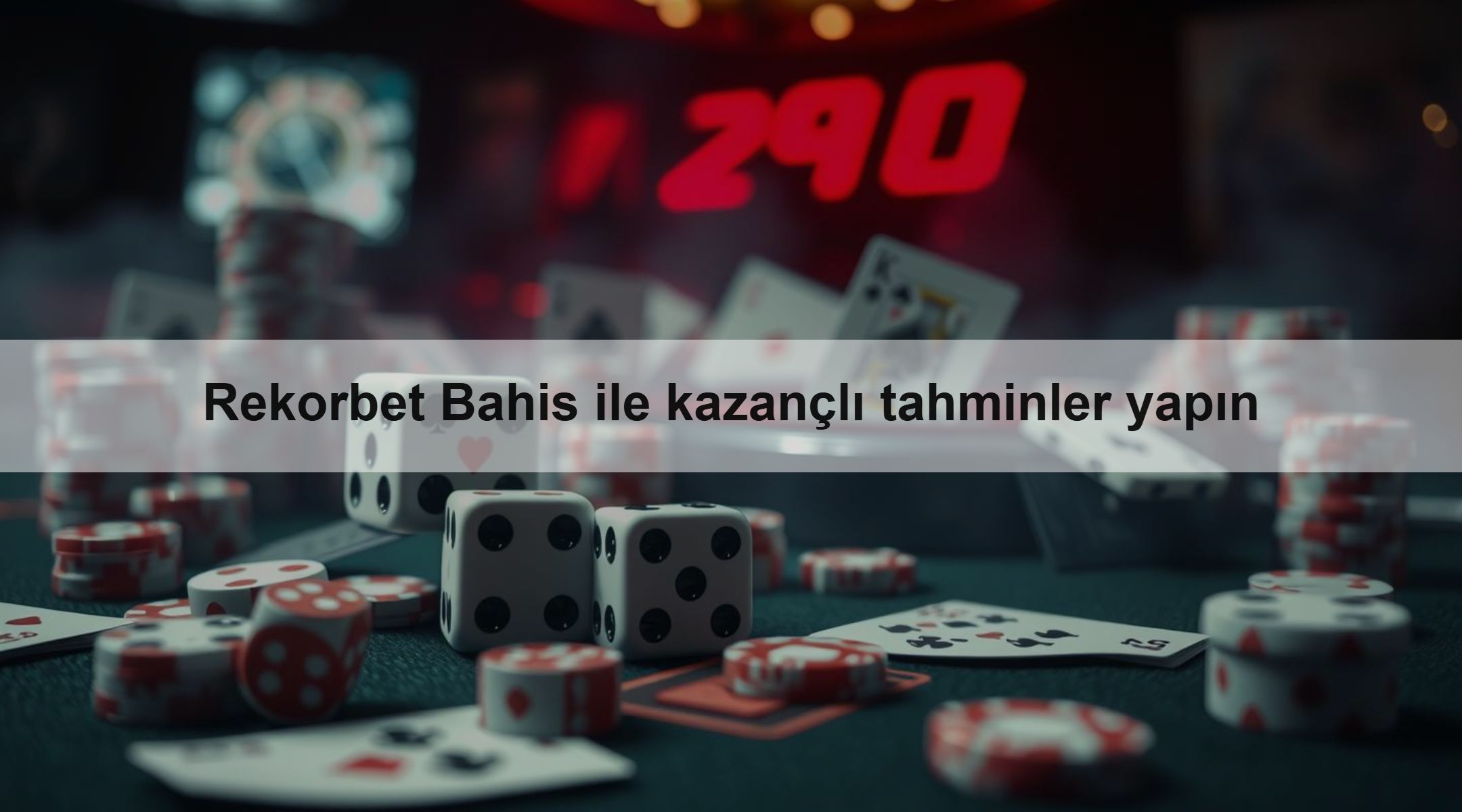 Rekorbet Bahis ile kazançlı tahminler yapın