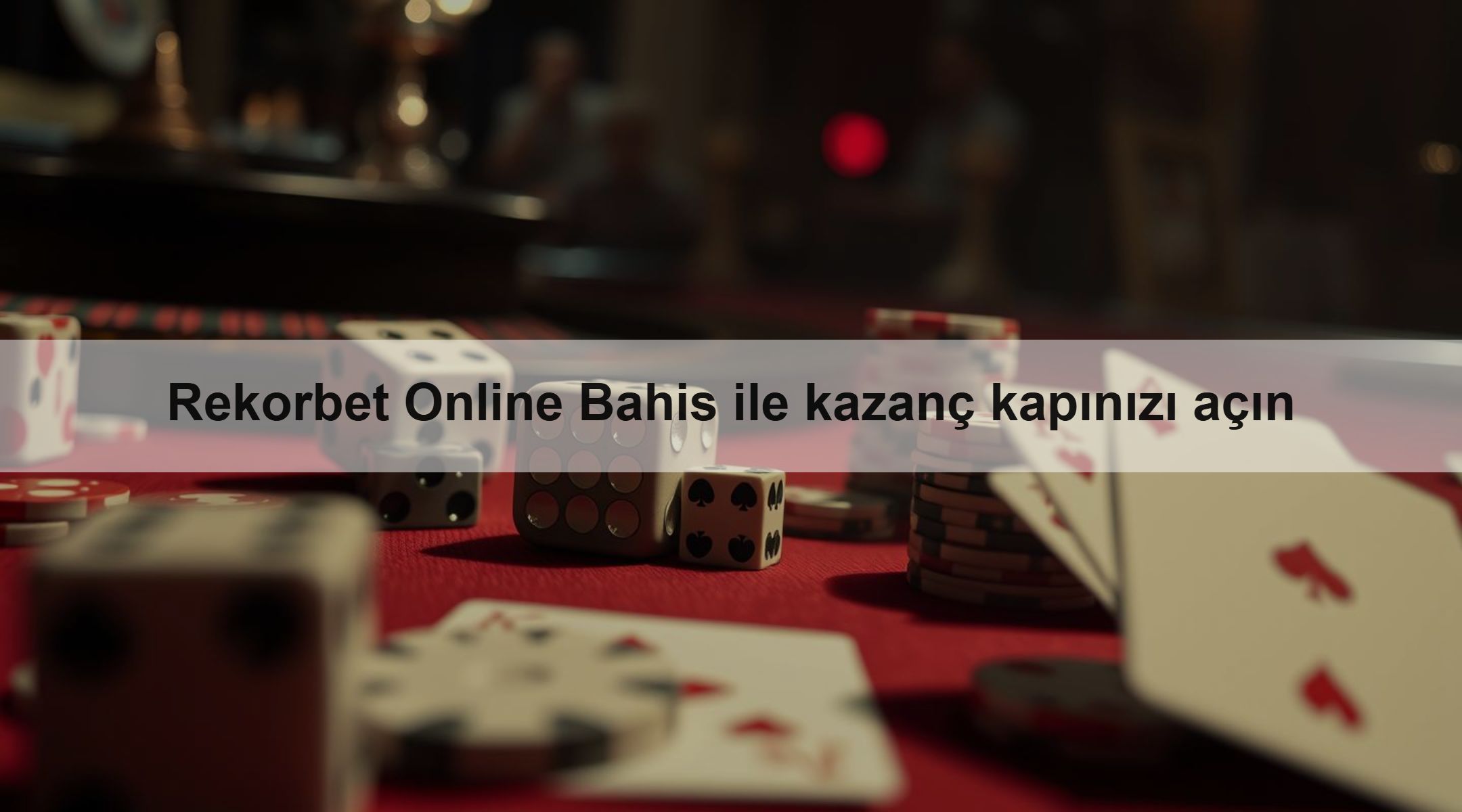 Rekorbet Online Bahis ile kazanç kapınızı açın