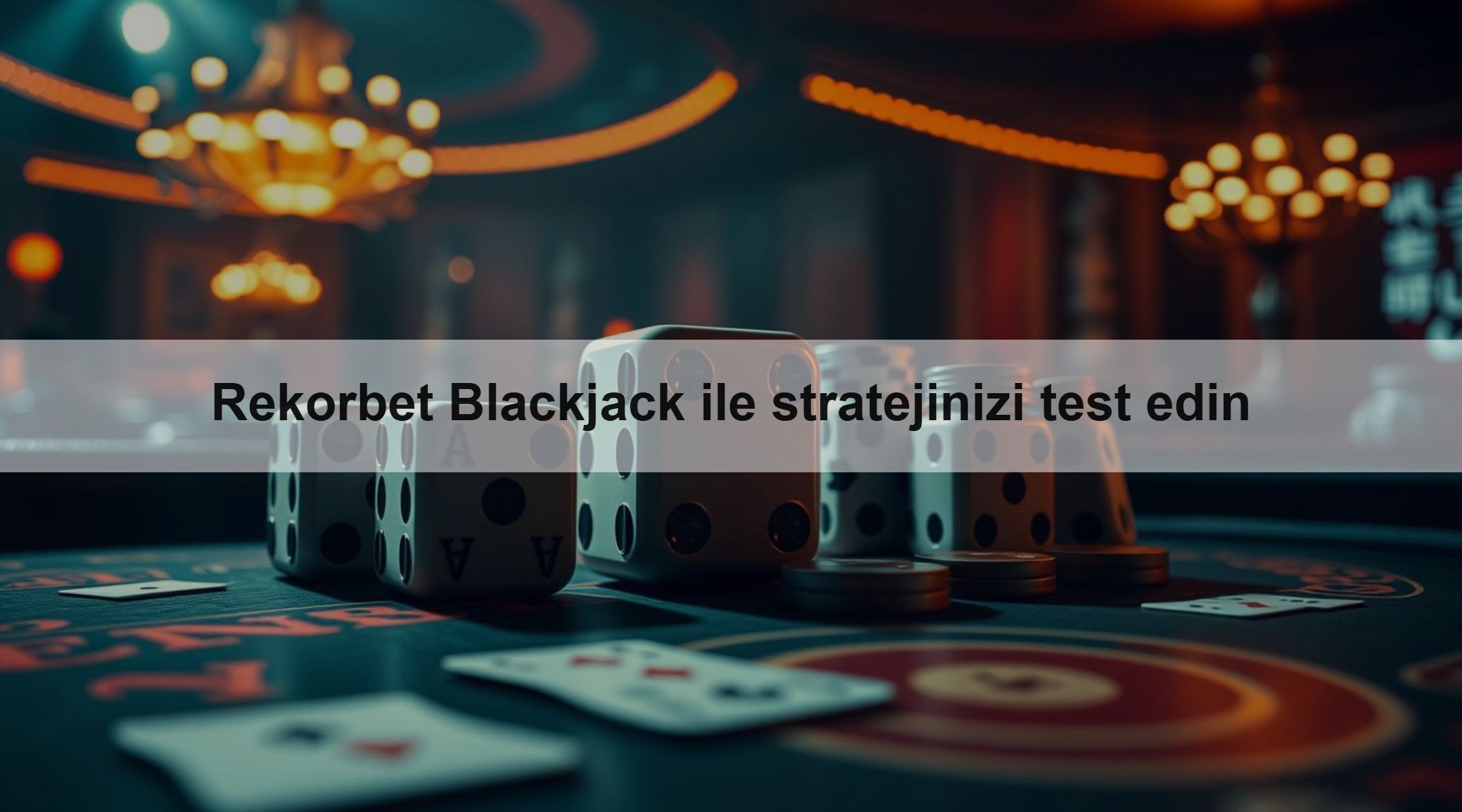 Rekorbet Blackjack ile stratejinizi test edin
